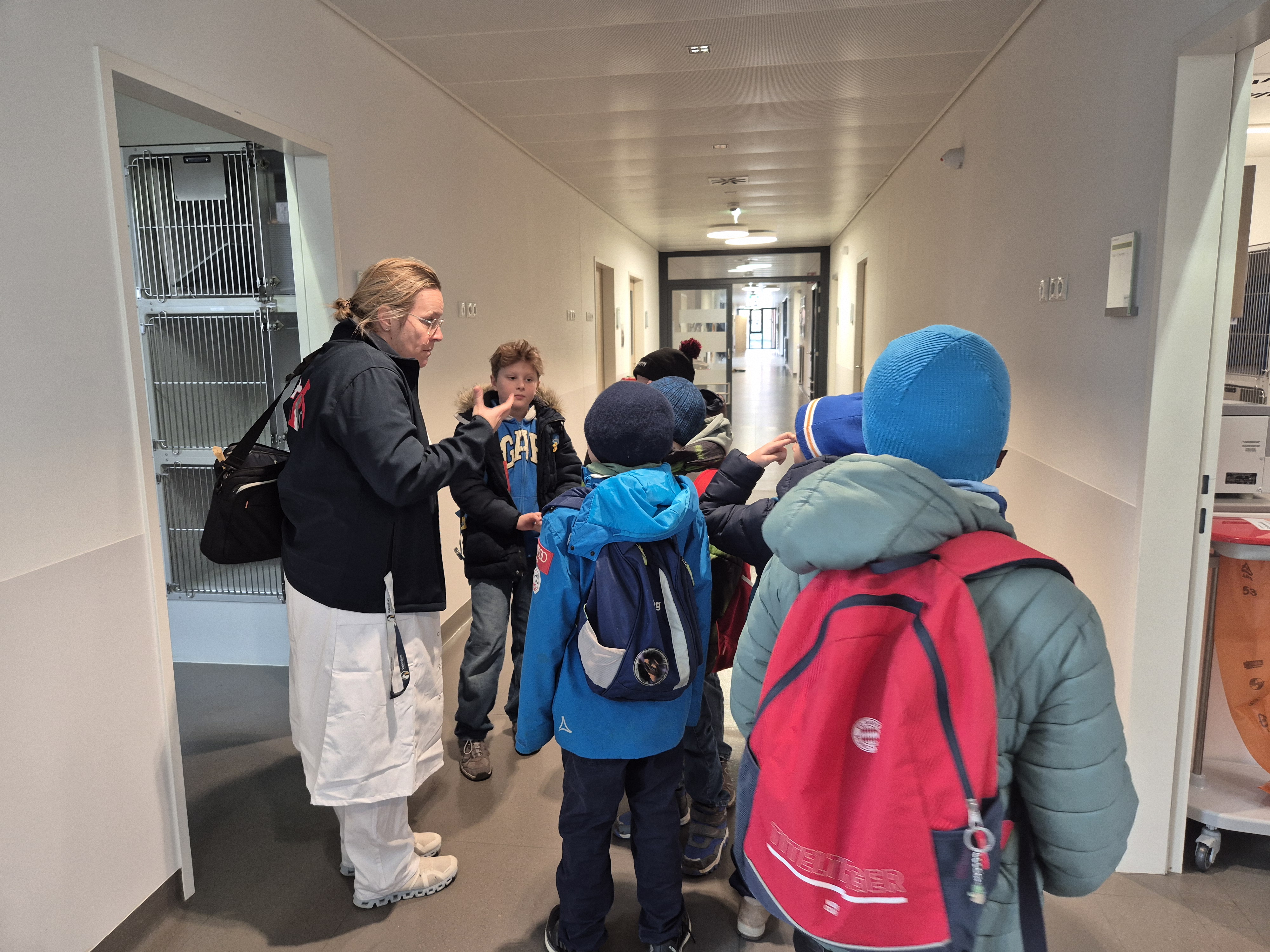 Lehrausgang zur Veterinärmedizinischen Universität Wien 