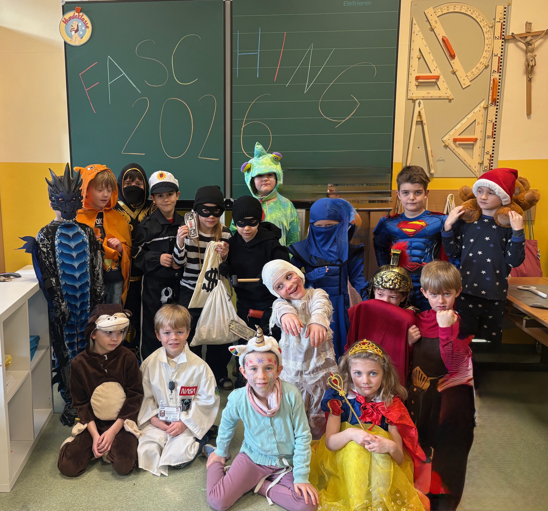 Fasching in der 1a