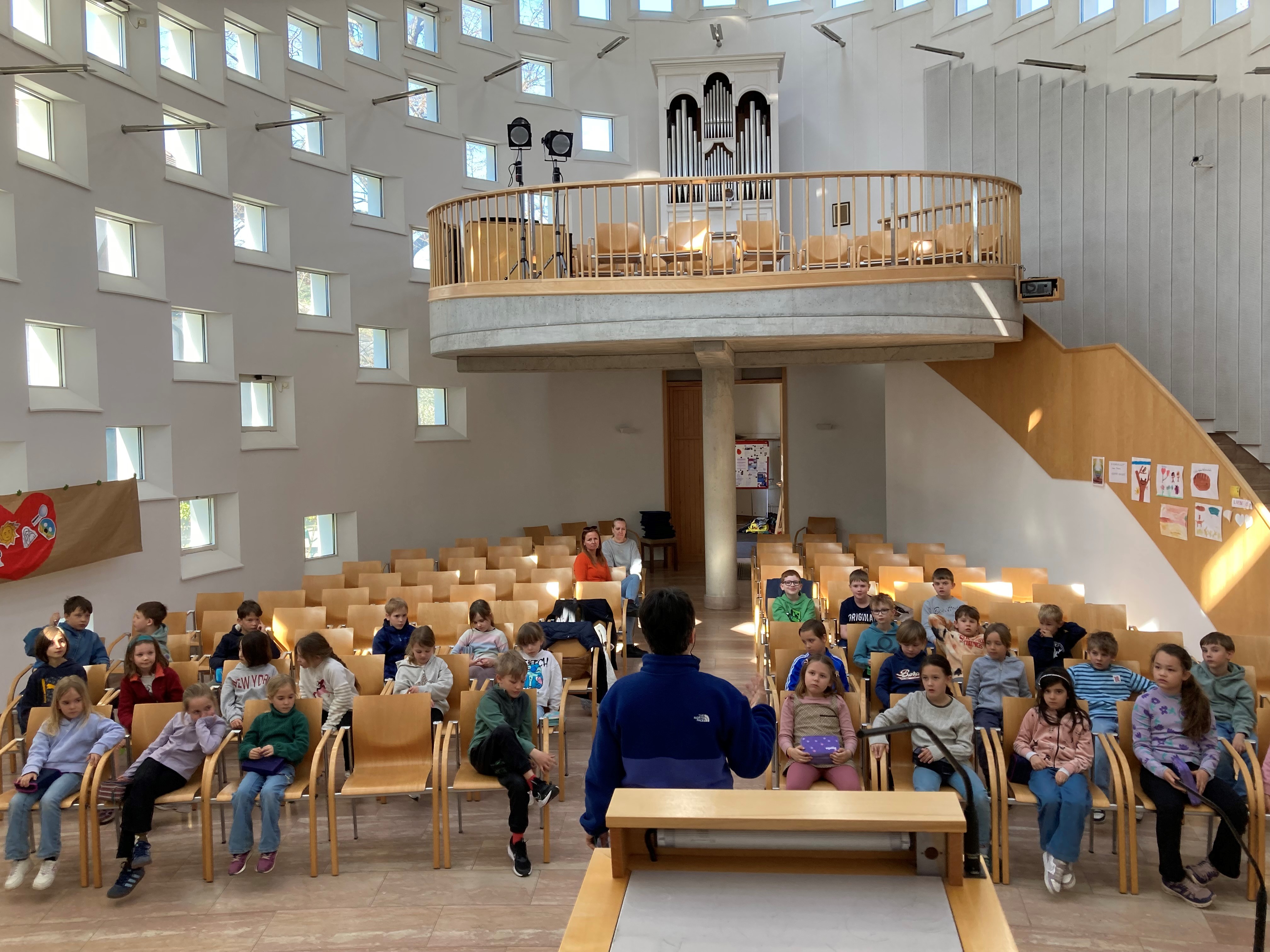Lehrausgang zur evangelischen Kirche Klosterneuburg