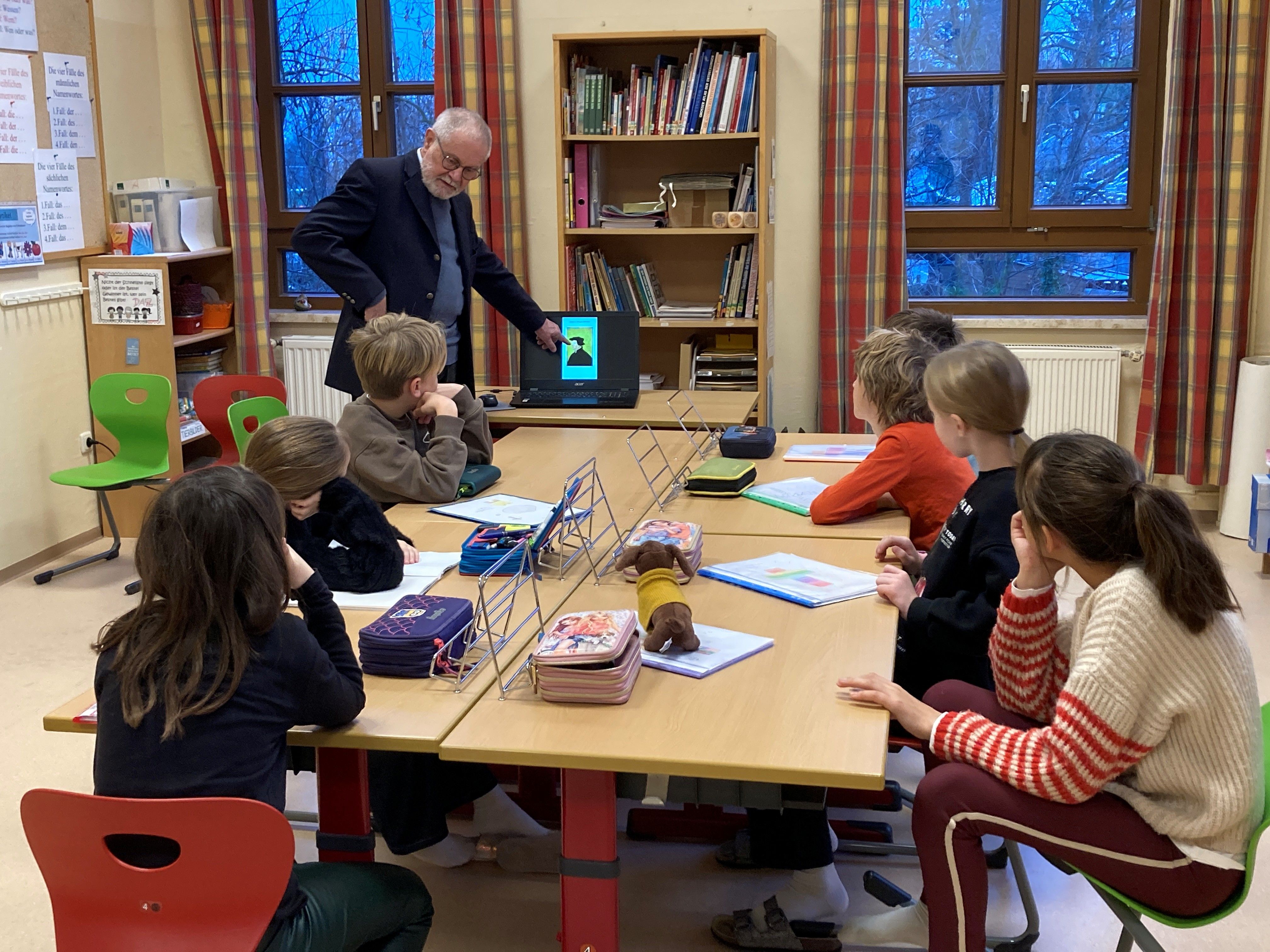 Besuch von der evangelisch-theologischen Universität 