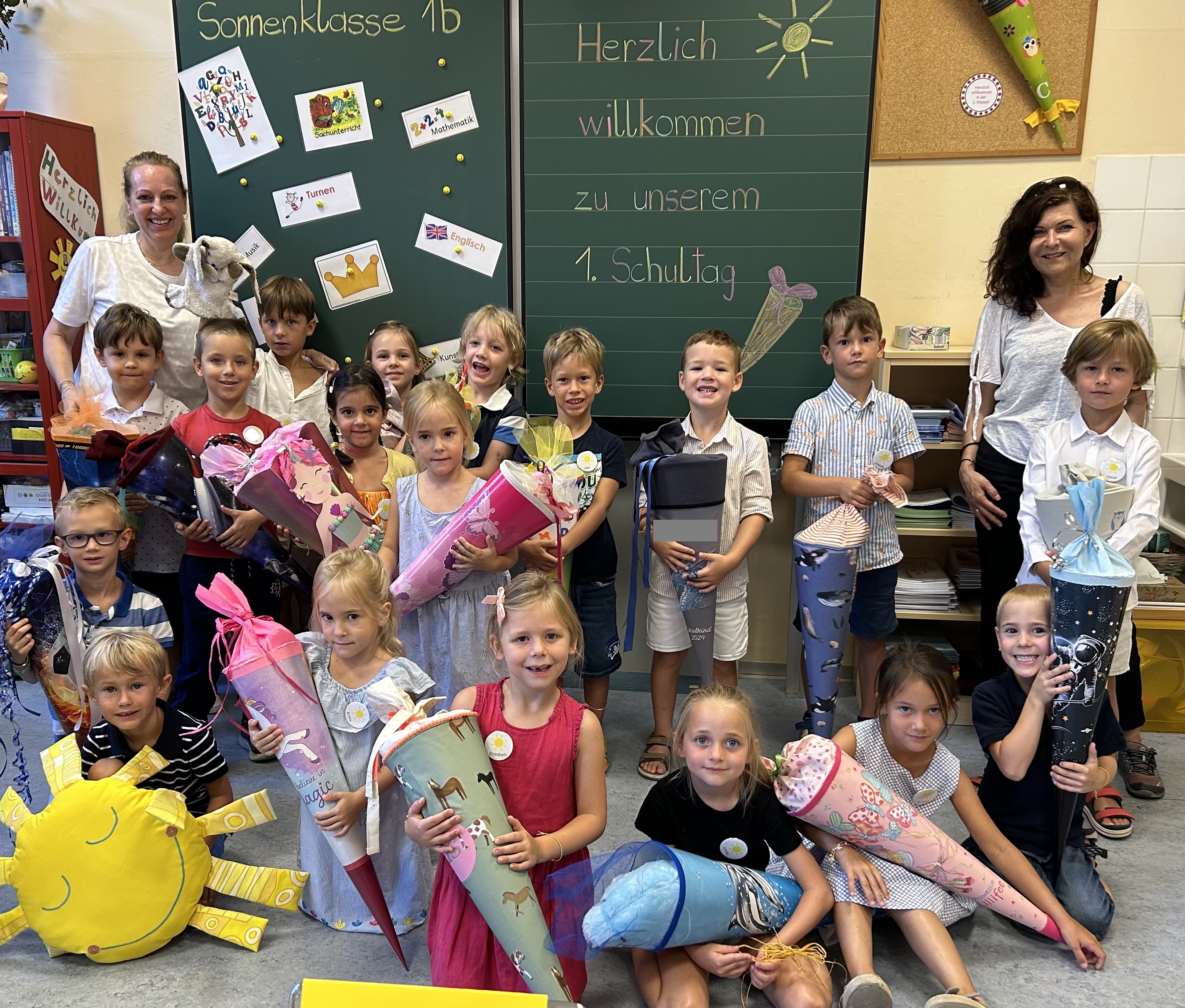 Die erste Schulwoche in der Sonnenklasse