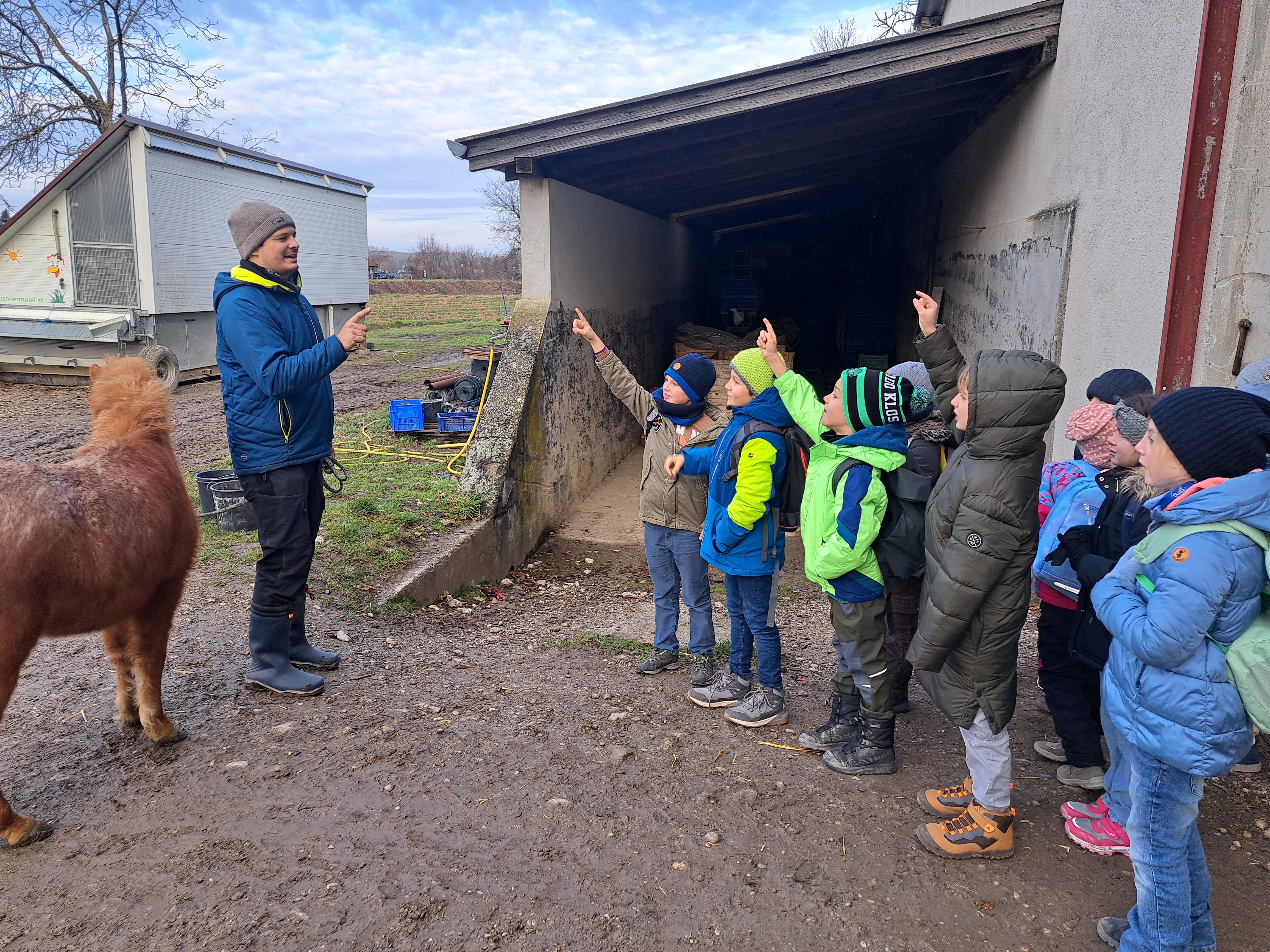 Ausflug zum Bauernhof